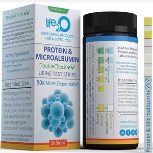 Life2.0 Urine Test Strips. Protein and microalbumin